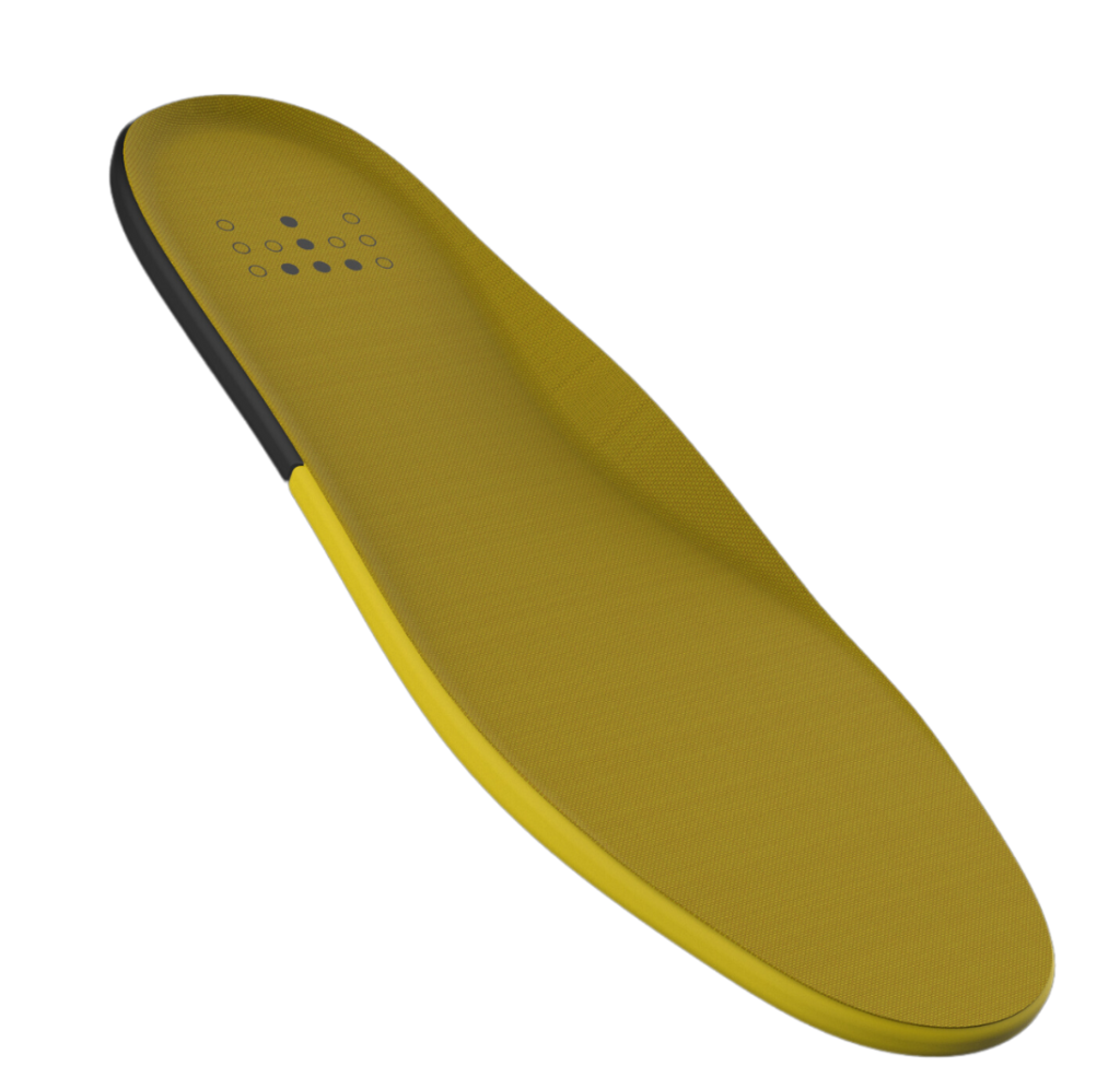 insole for shoe with haptech logo