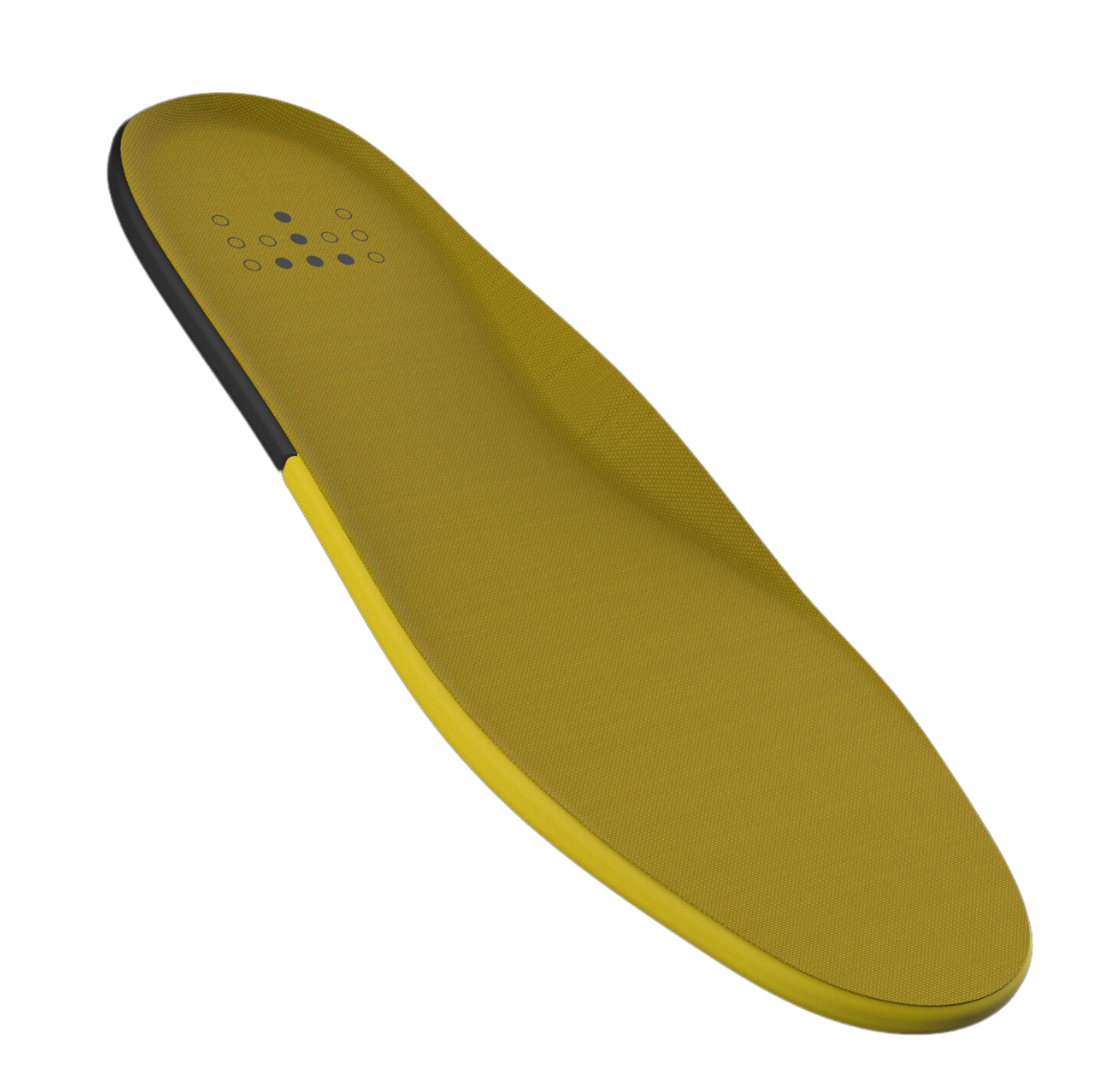 insole for shoe with haptech logo