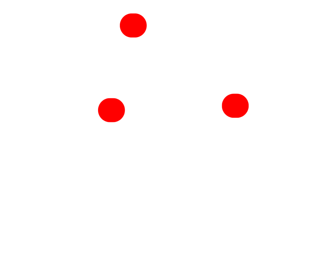 brain with red areas to represent multi-sensory inputs